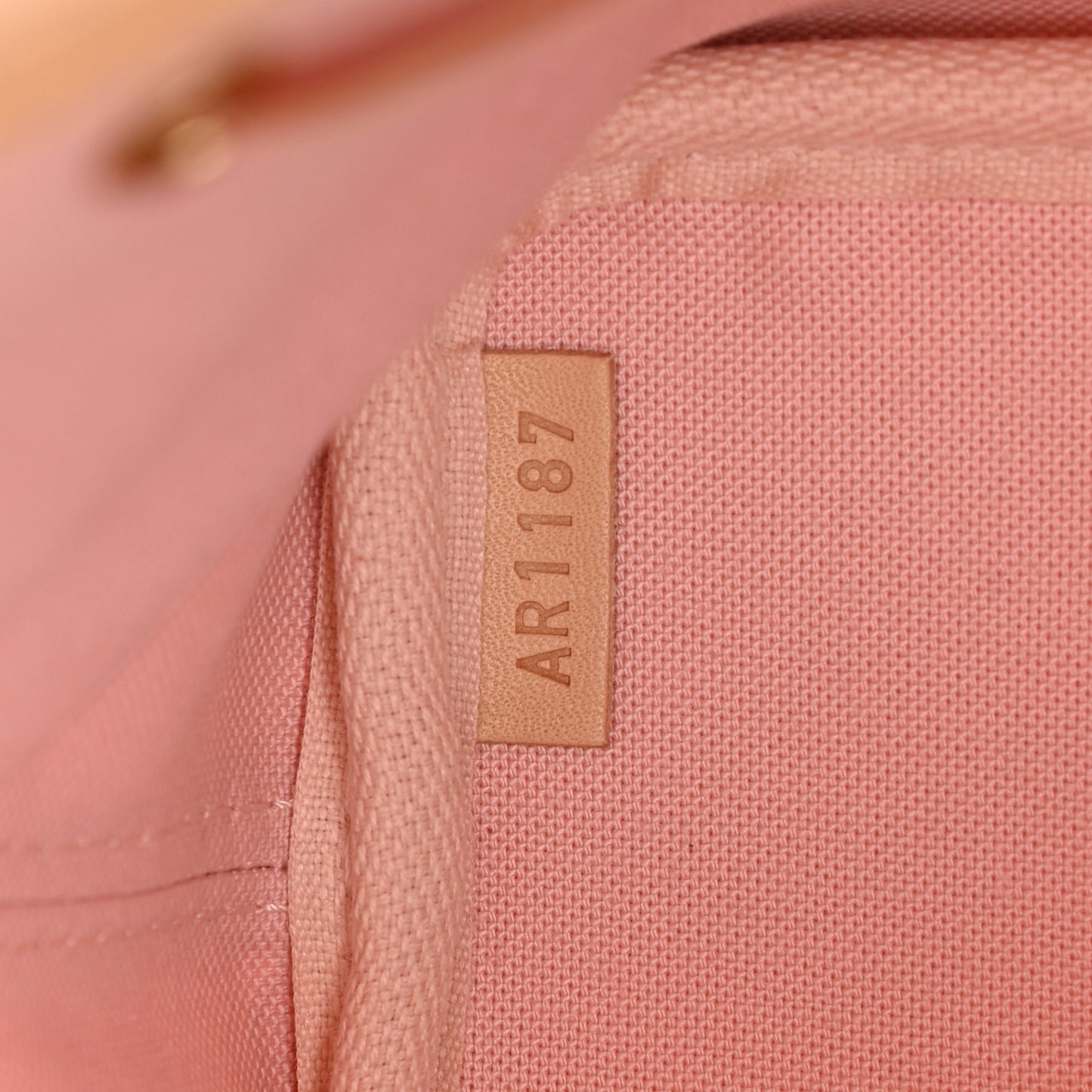Damier Azur Tahitienne Nano Noe Rose Ballerine