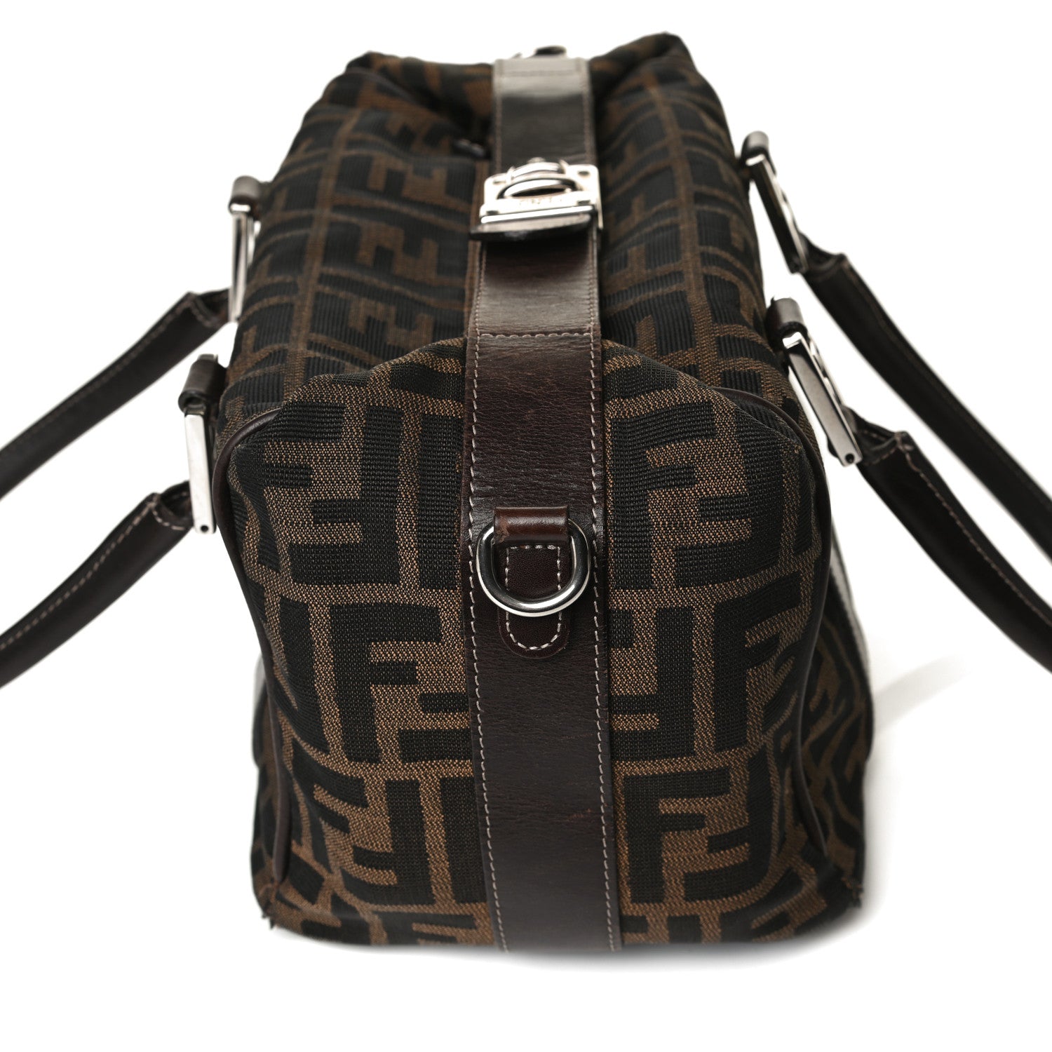 Fendi Zucca Boston Tobacco 24 of 27