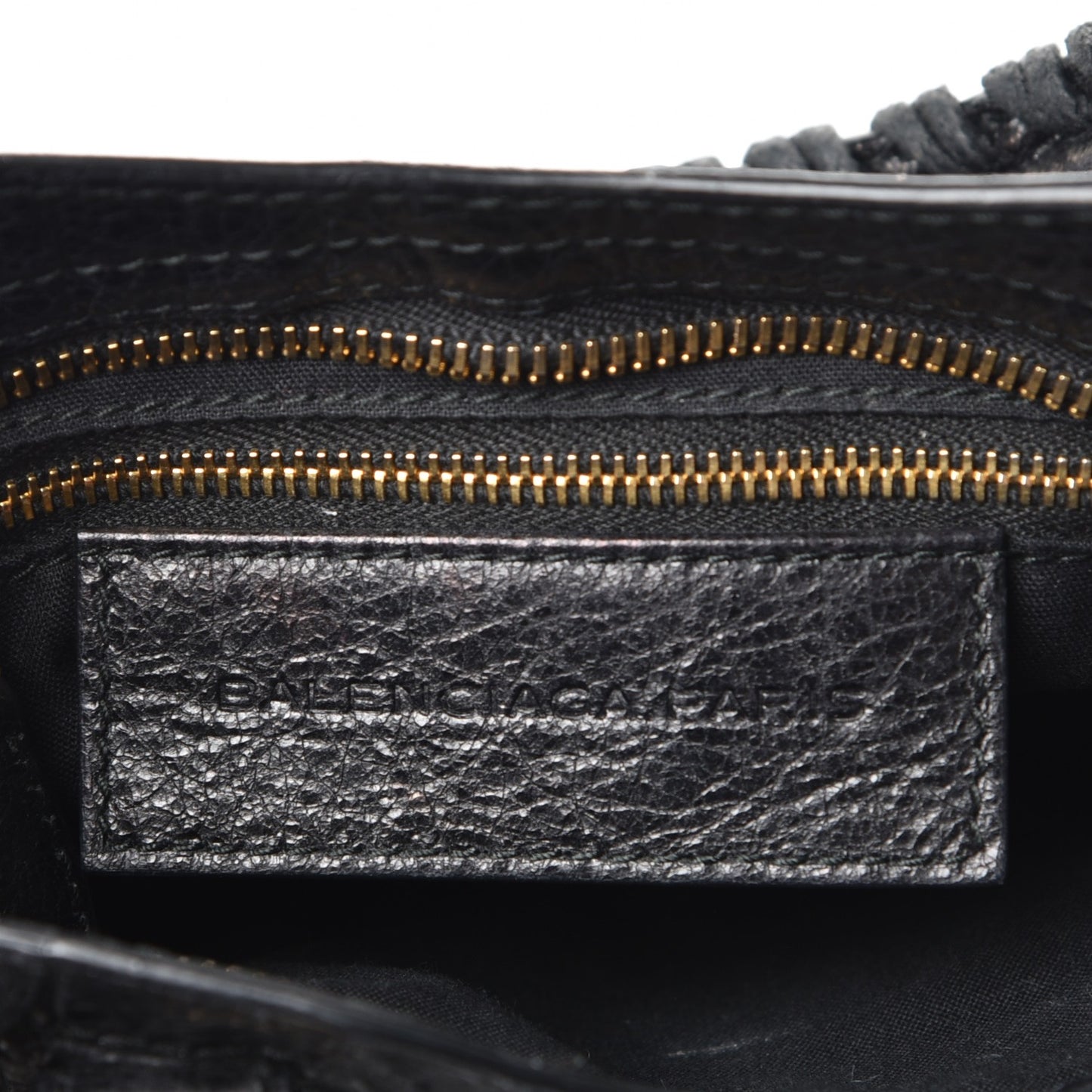 Agneau Giant 12 Gold Hardware Mini City Black