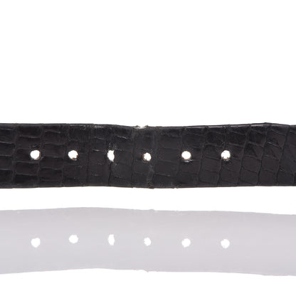 Van Cleef & Arpels Stainless Steel Lizard 14mm Facade Quartz Watch Black 8 of 9
