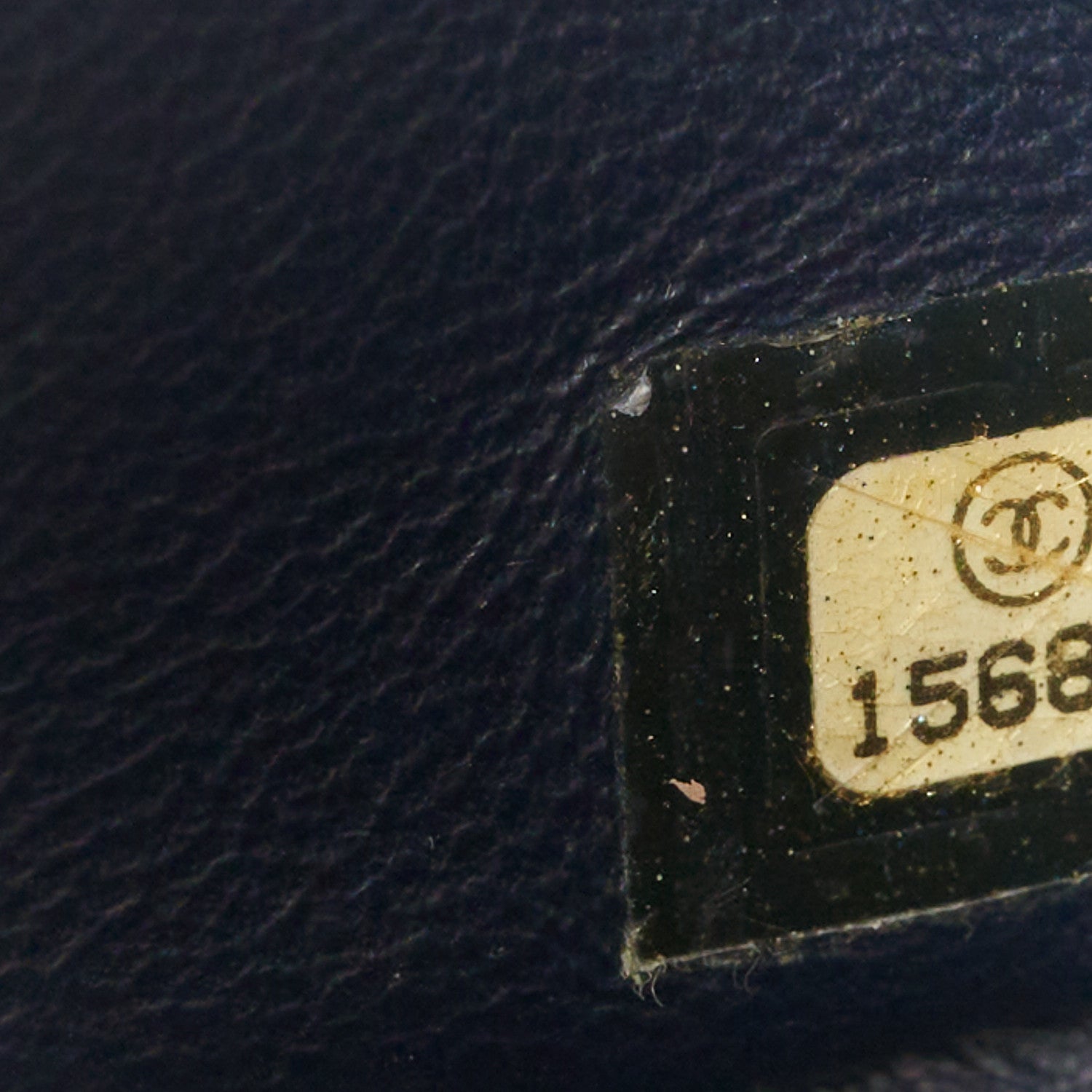Chanel Aged Calfskin Quilted 2.55 Reissue 226 Flap Navy Blue 7 of 11