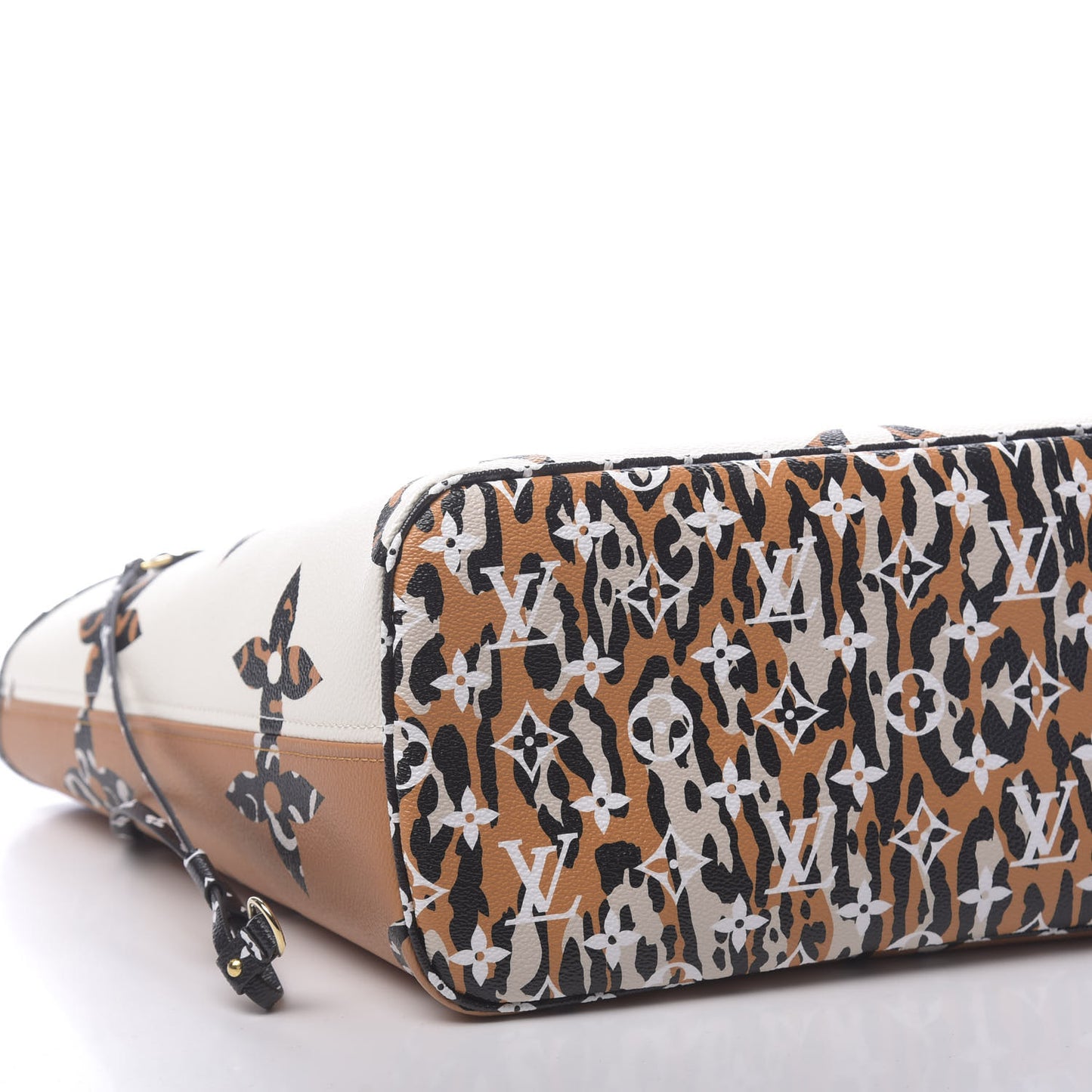 Monogram Giant Jungle Neverfull MM Ivory
