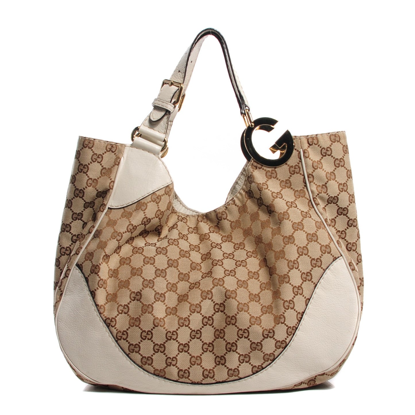 Monogram Charlotte Tote Off White