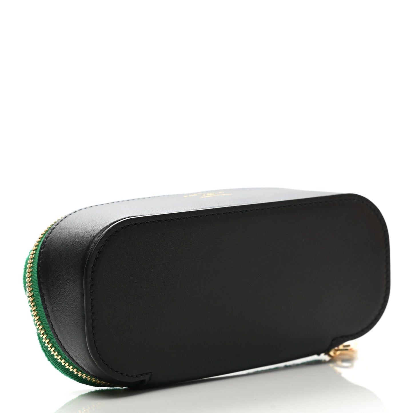Jacquard Velvet Monogram LV Match Sunglasses Case GM Vert