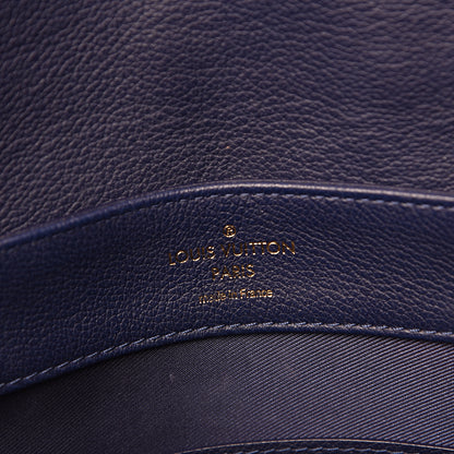 Louis Vuitton Calfskin Lockme PM Iris 6 of 9