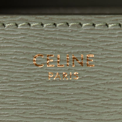 Celine Liege Calfskin Teen Classic Box Flap Bag Light Khaki 6 of 10