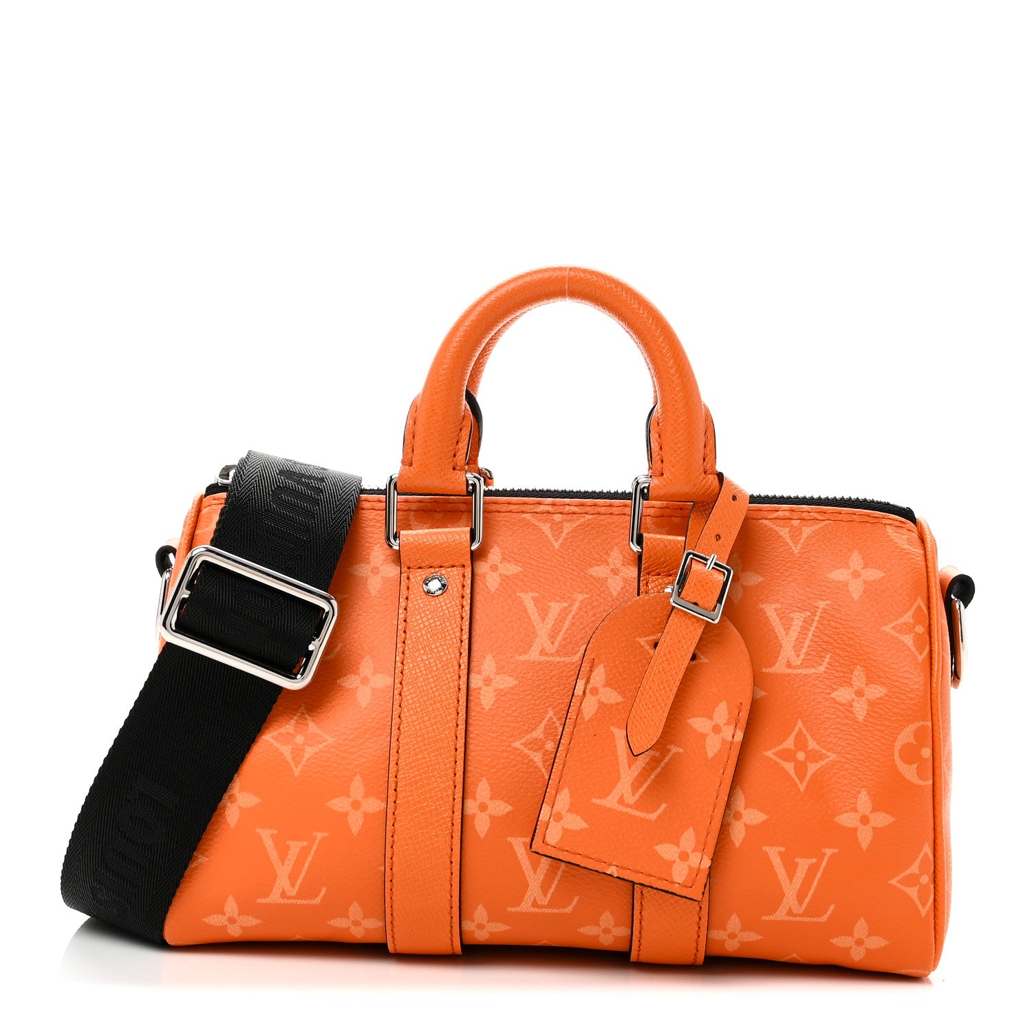 Louis Vuitton Taigarama Keepall Bandouliere 25 Tangerine 1 of 10