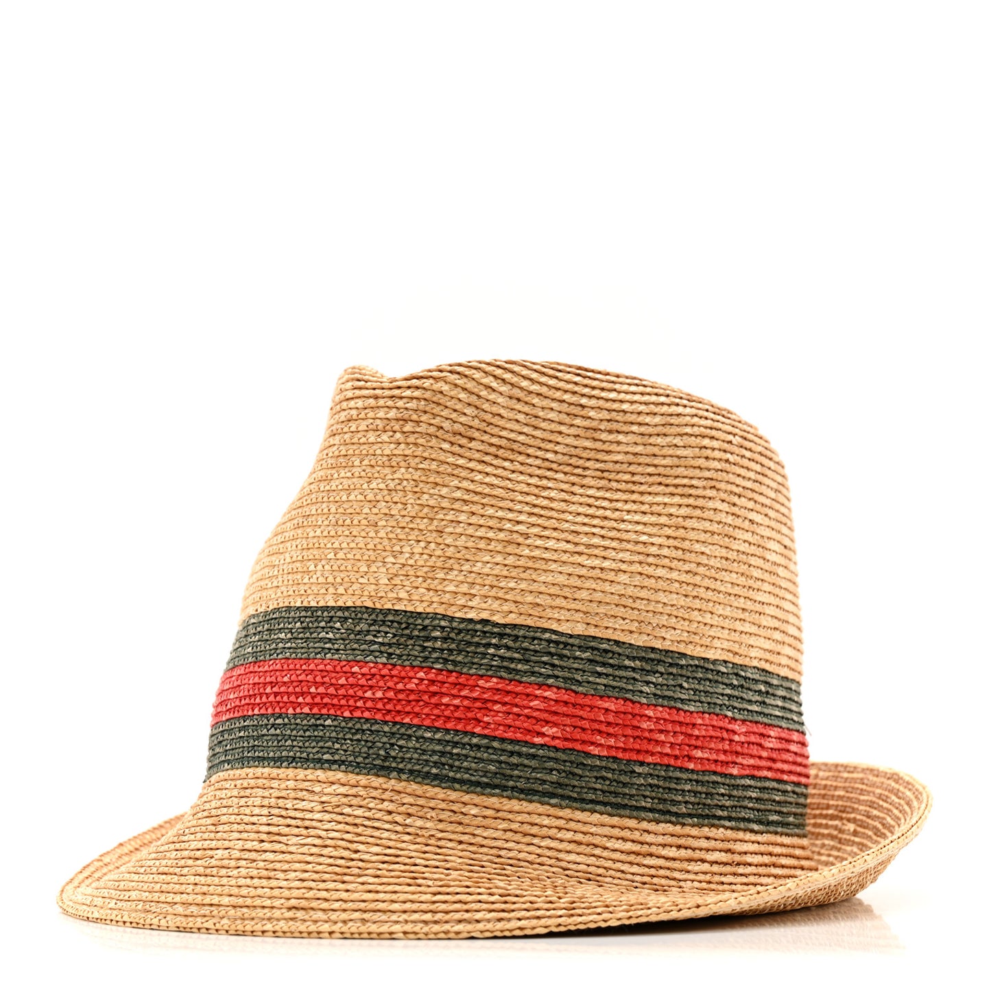 Abaca Straw Web Fedora Hat S