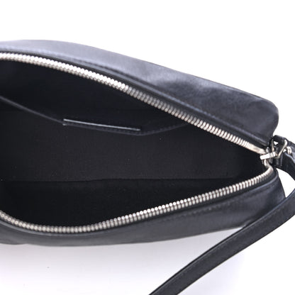 Saint Laurent Lambskin Monogram Small Lou Camera Bag Black 4 of 4