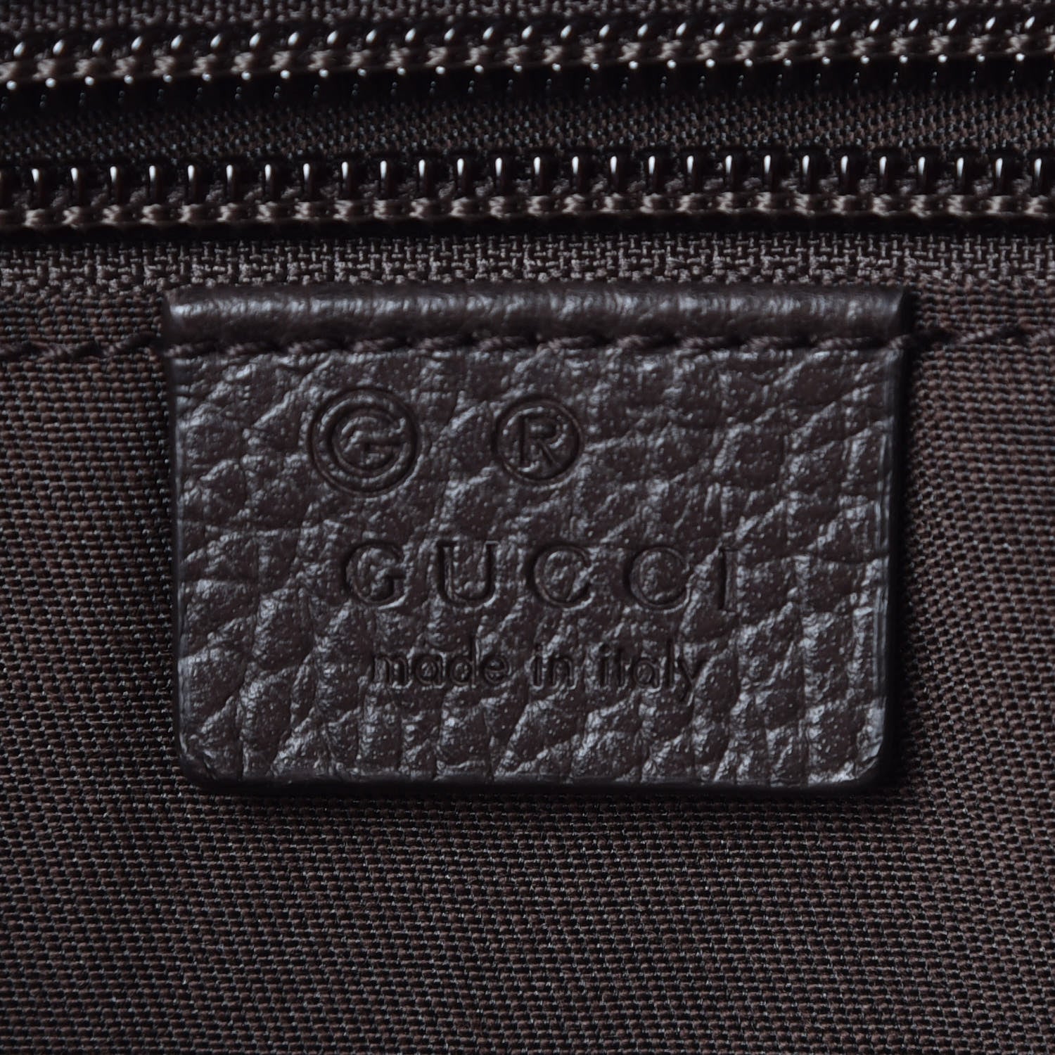 Gucci Monogram Briefcase Dark Brown 9 of 10