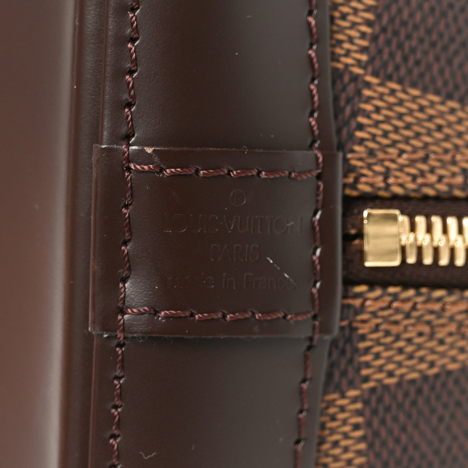 Louis Vuitton Damier Ebene Alma PM 5 of 8