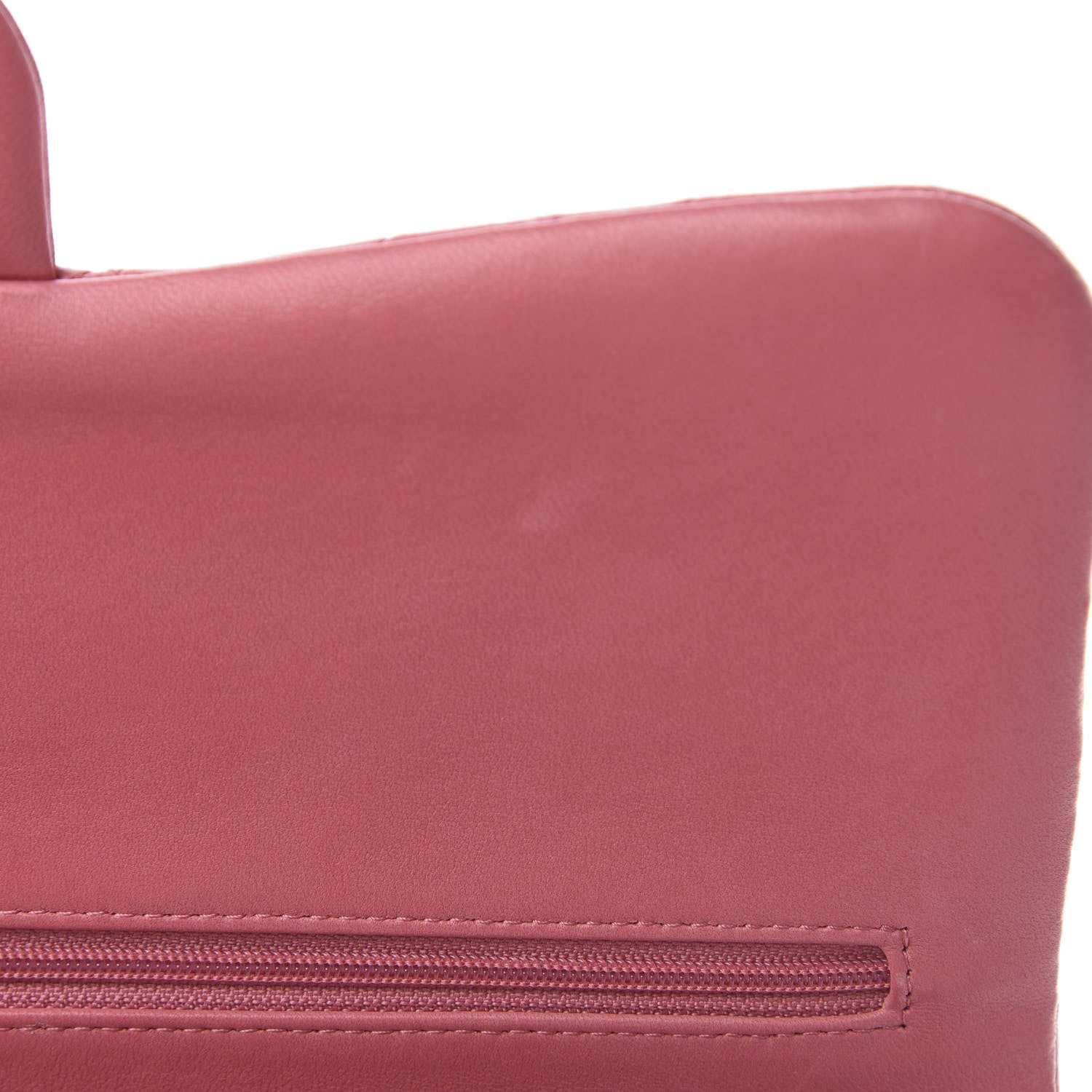 Chanel Lambskin Quilted Jumbo Double Flap Pink 12 of 16