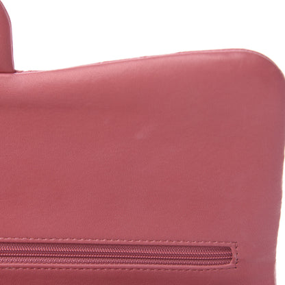 Chanel Lambskin Quilted Jumbo Double Flap Pink 12 of 16