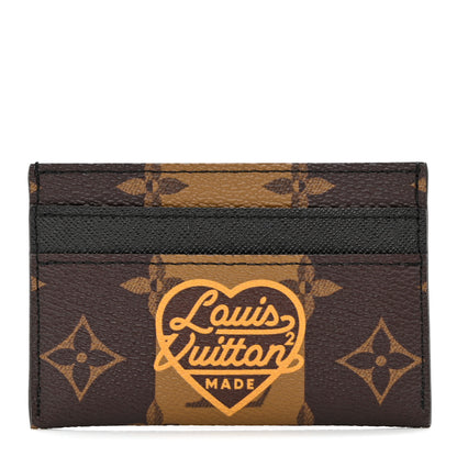 Louis Vuitton X NIGO Reverse Monogram Double Card Holder 1 of 6