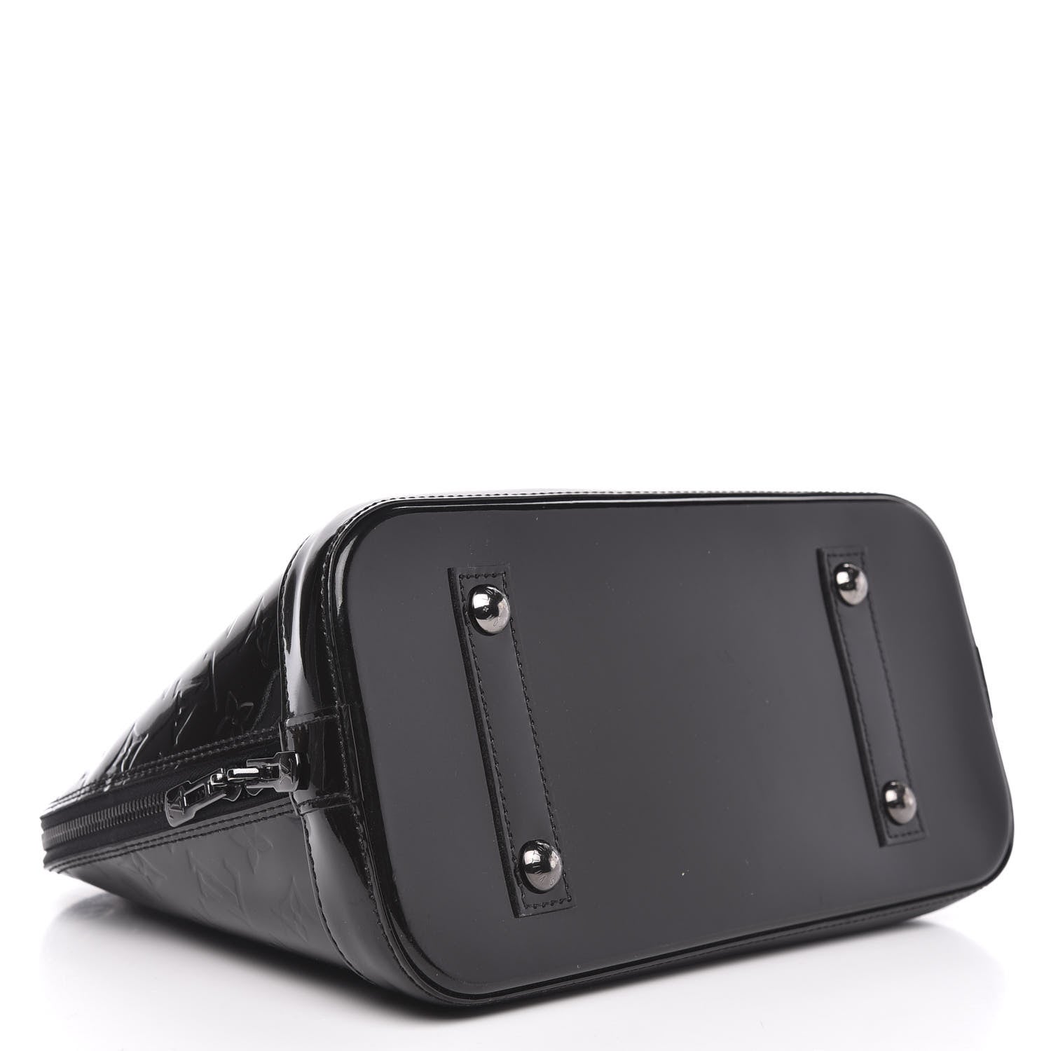 Louis Vuitton Vernis Alma PM Noir Magnetique 4 of 12