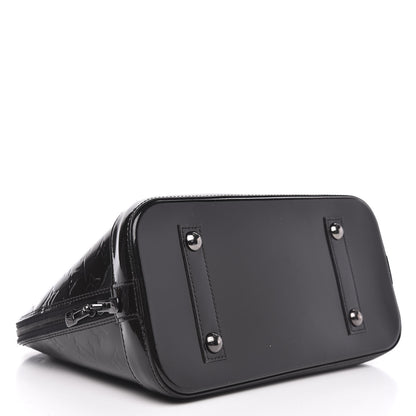 Louis Vuitton Vernis Alma PM Noir Magnetique 4 of 12