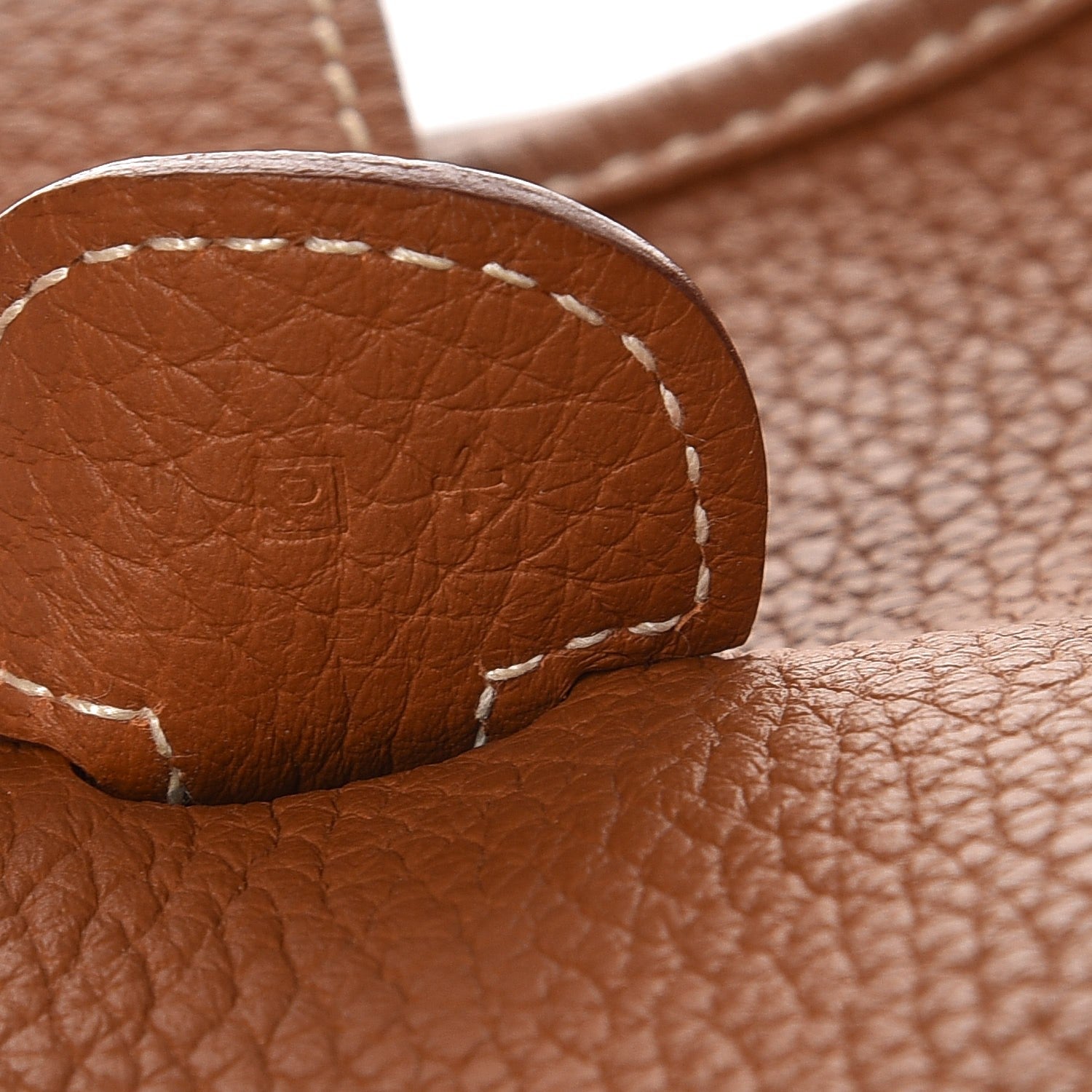 Hermes Taurillon Clemence Evelyne III GM Gold 7 of 8