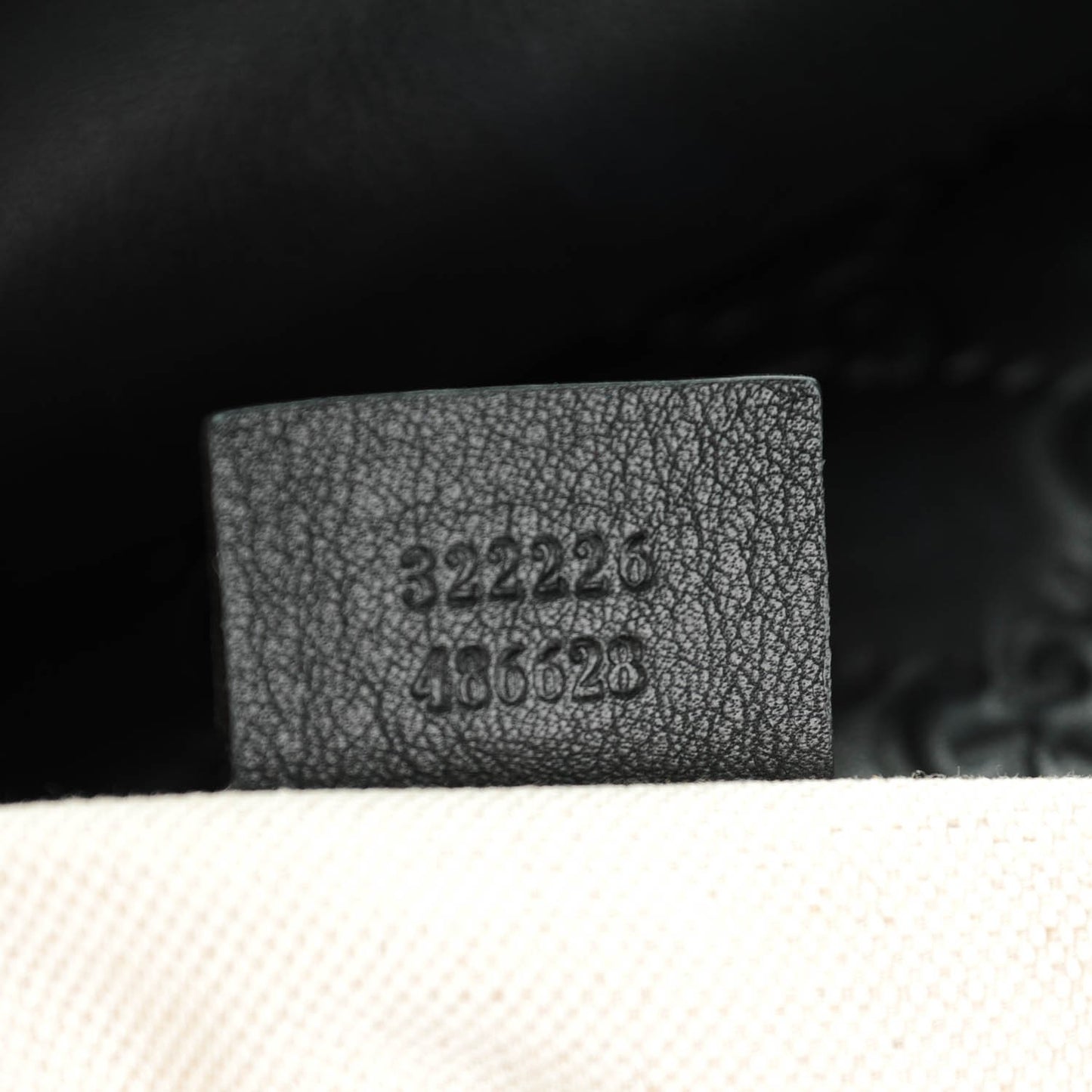 Guccissima Medium Emily Hobo Black