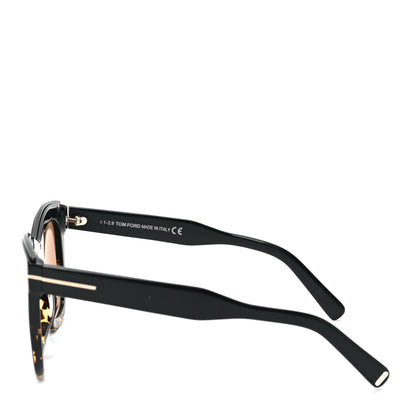 Tom Ford Julie Cat Eye Sunglasses TF685 Tortoise 3 of 6