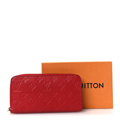 Louis Vuitton Empreinte Zippy Wallet Cherry 10 of 10