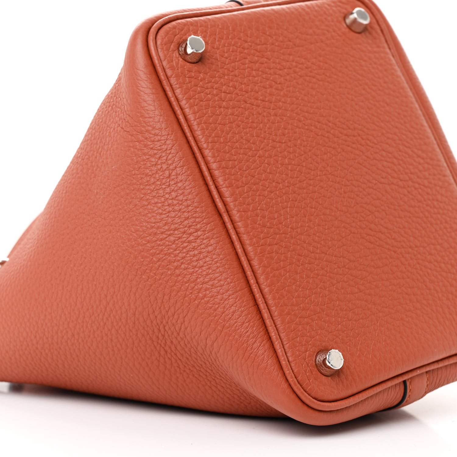 Hermes Taurillon Clemence Picotin Lock 18 PM Cuivre 9 of 10