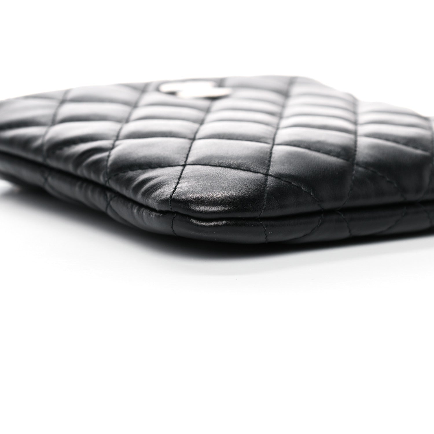 Chanel Lambskin Quilted Crossbody Bag Black 6 of 9