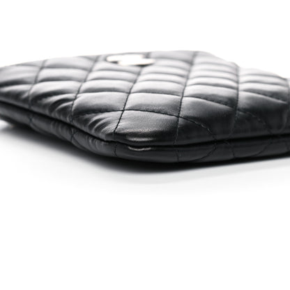 Chanel Lambskin Quilted Crossbody Bag Black 6 of 9