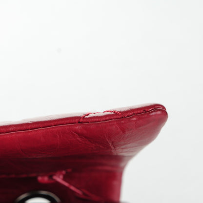 Chanel Aged Calfskin Quilted 2.55 Reissue 226 Flap Red 9 of 10