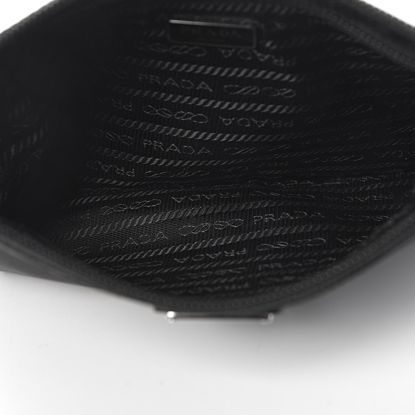 Tessuto Nylon Vela Wristlet Black