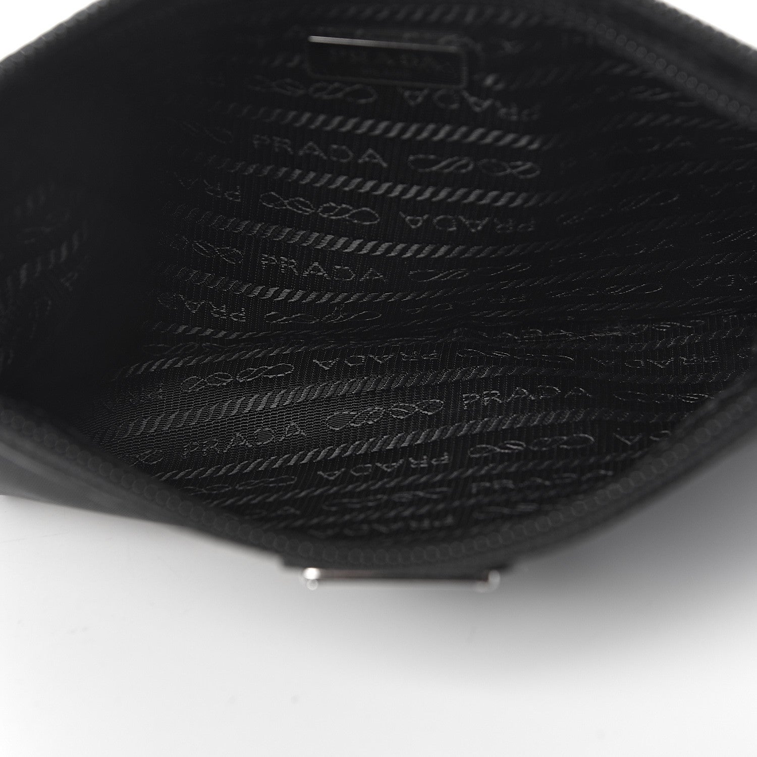 Prada Tessuto Nylon Vela Wristlet Black 5 of 7