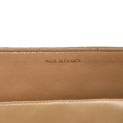 Chanel Lambskin Quilted Medium Single Flap Beige 8 of 17