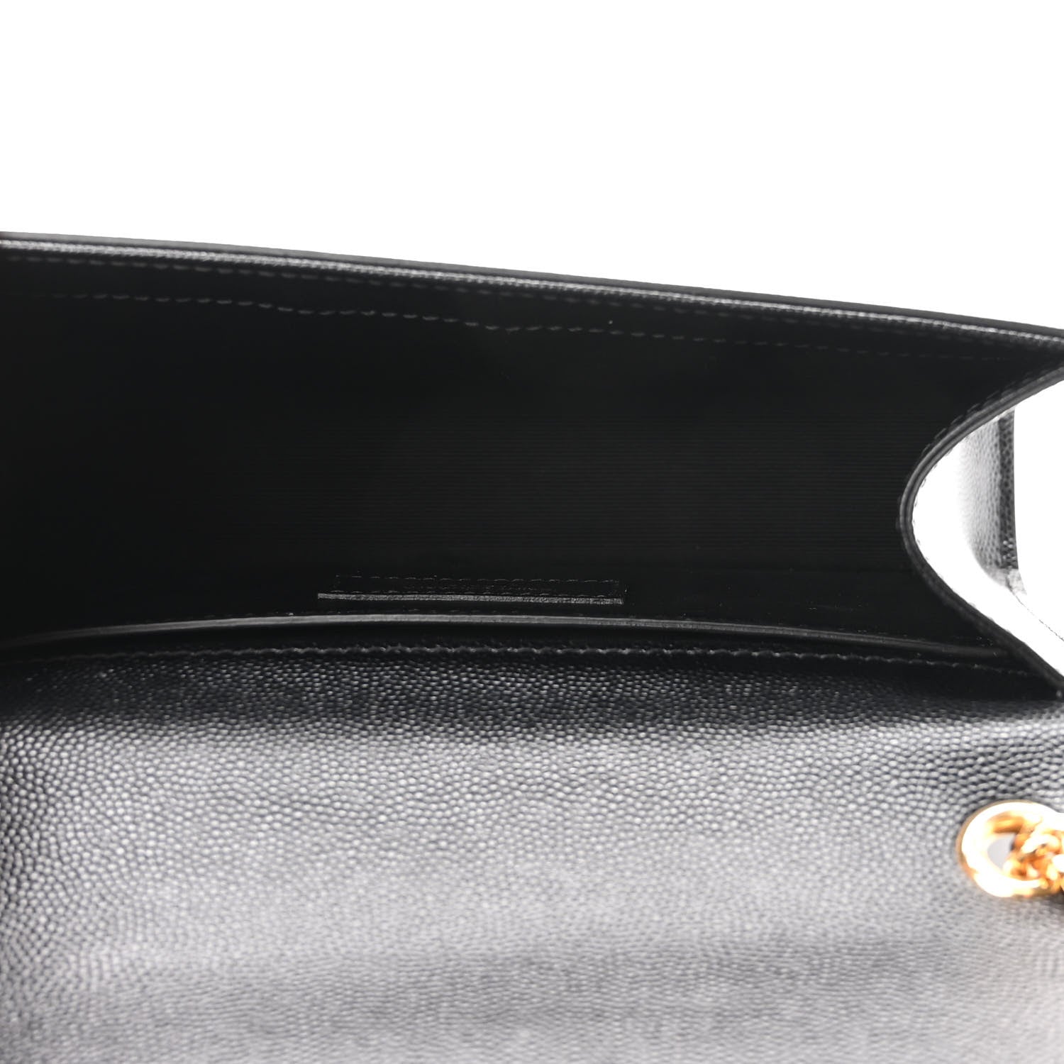 Saint Laurent Grain De Poudre Small Monogram Kate Satchel Black 5 of 8