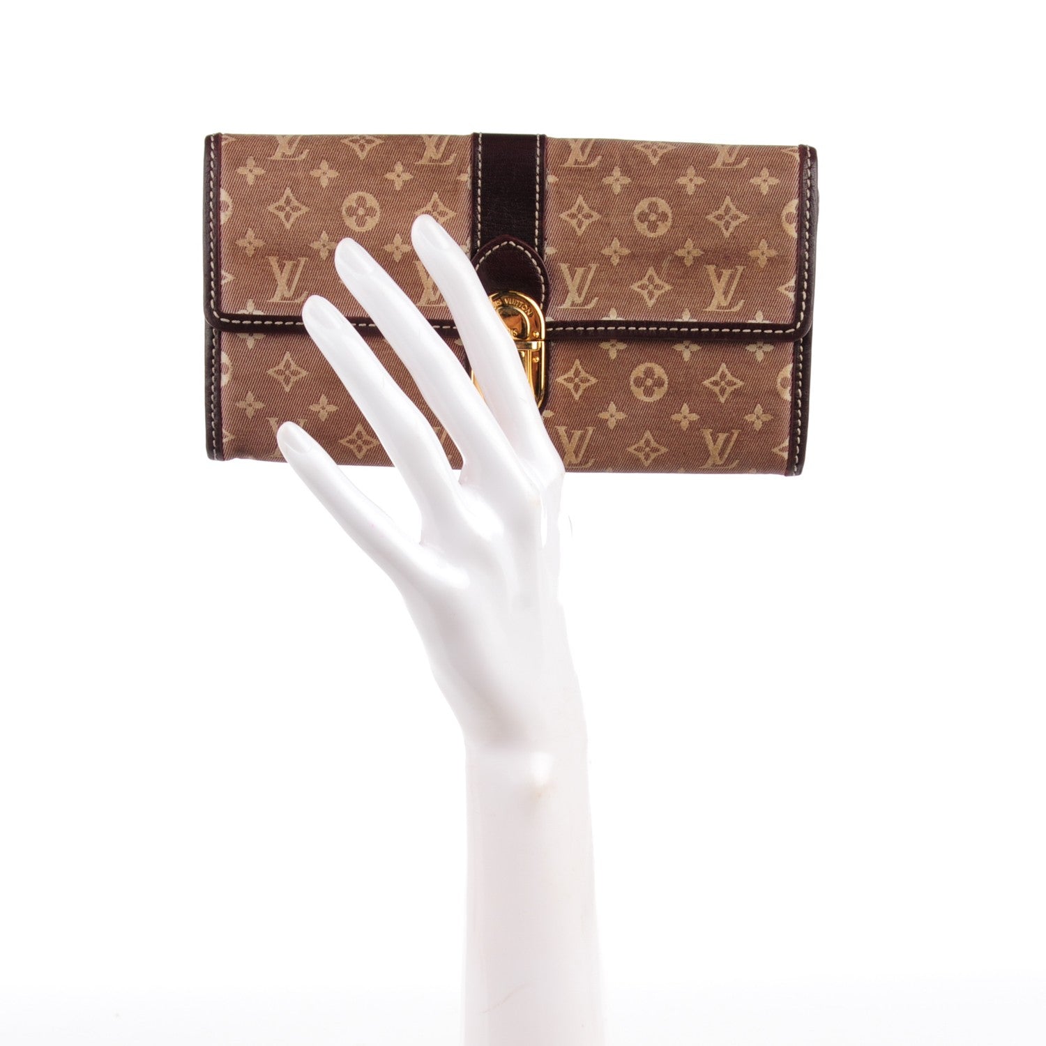 Louis Vuitton Monogram Idylle Sarah Wallet Sepia 2 of 8