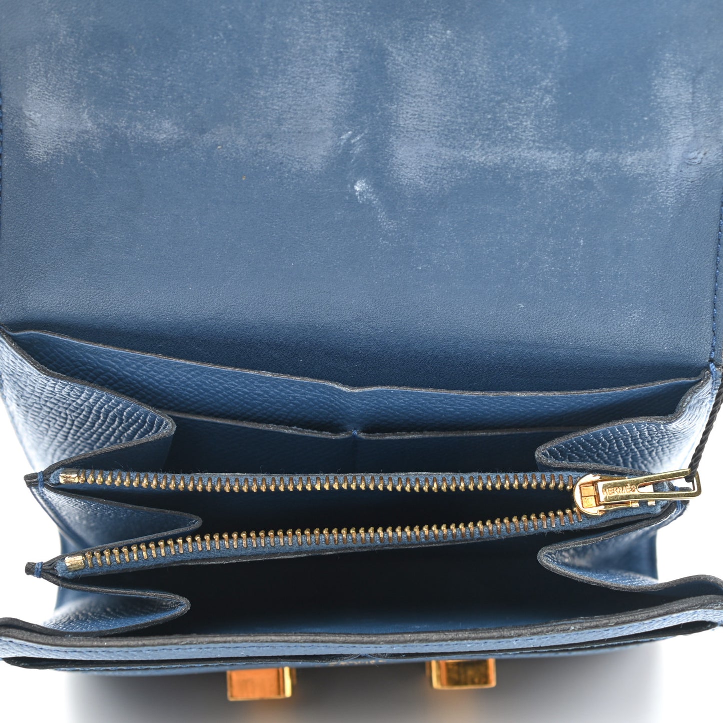 Epsom Constance Short Wallet Bleu Agate