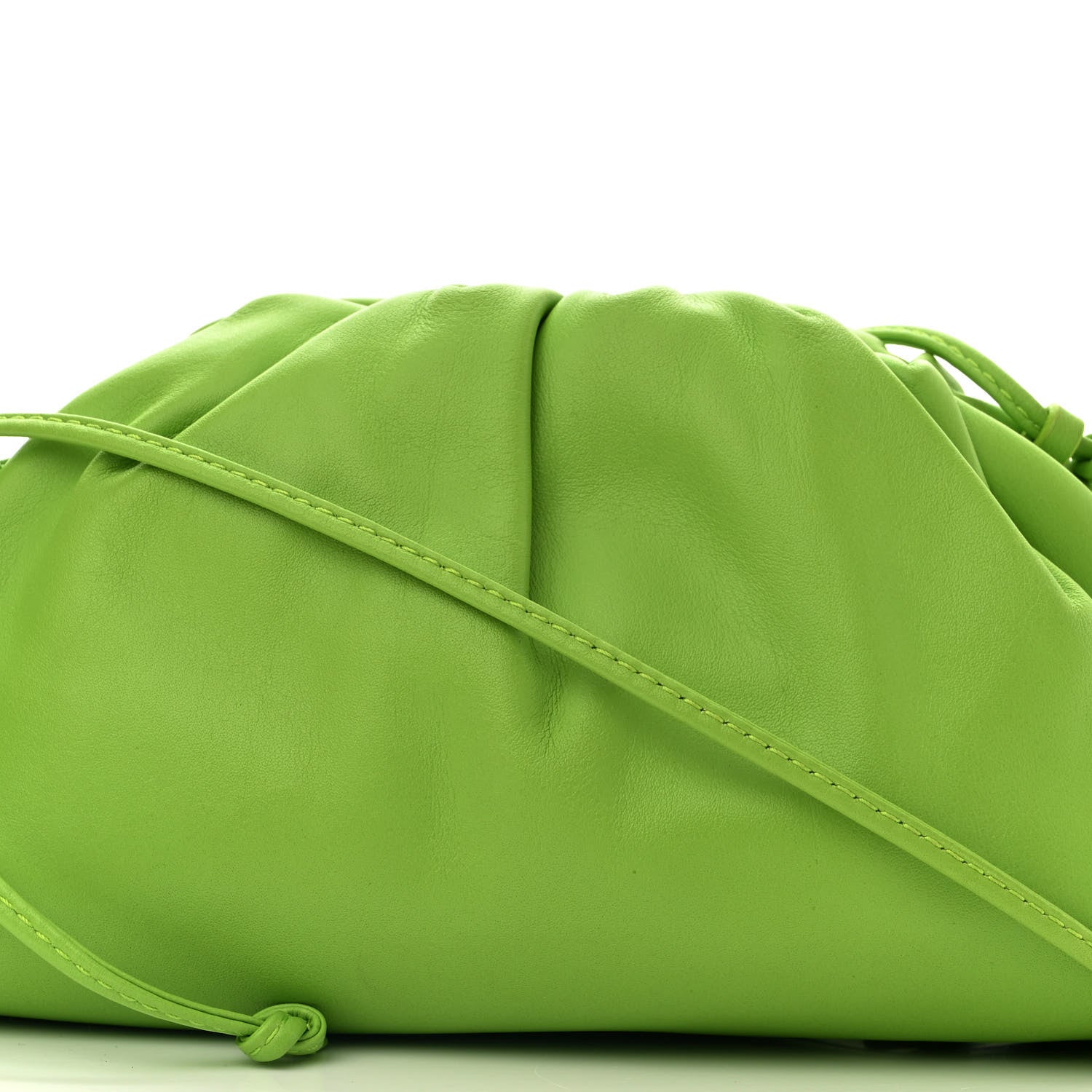 Bottega Veneta Butter Calfskin The Mini Pouch Acid Green 8 of 14