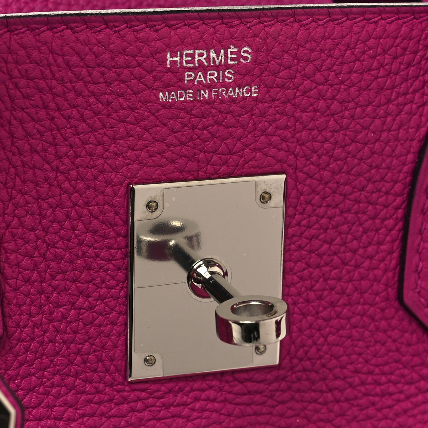 Togo Birkin 30 Rose Pourpre