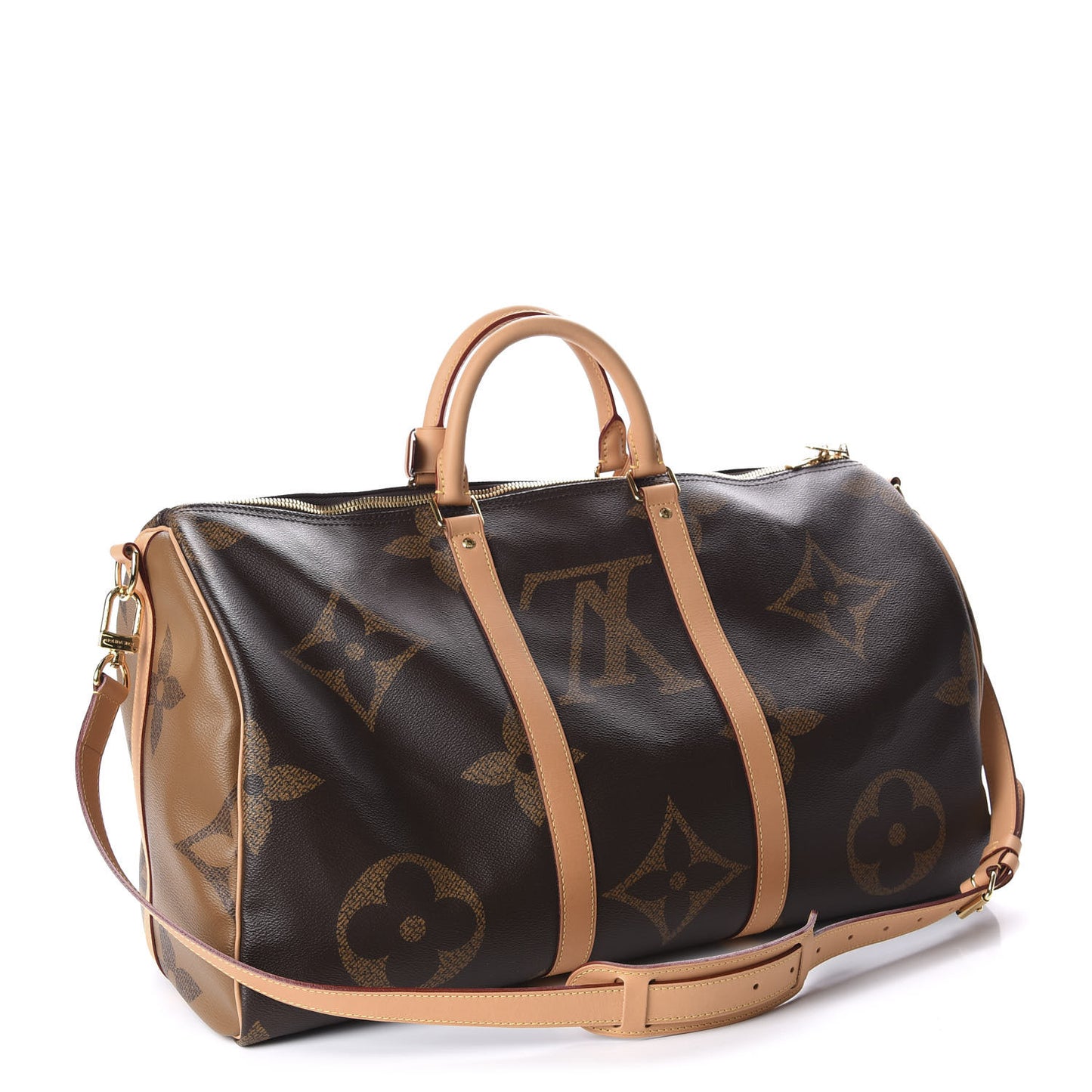 Reverse Monogram Giant Keepall Bandouliere 50