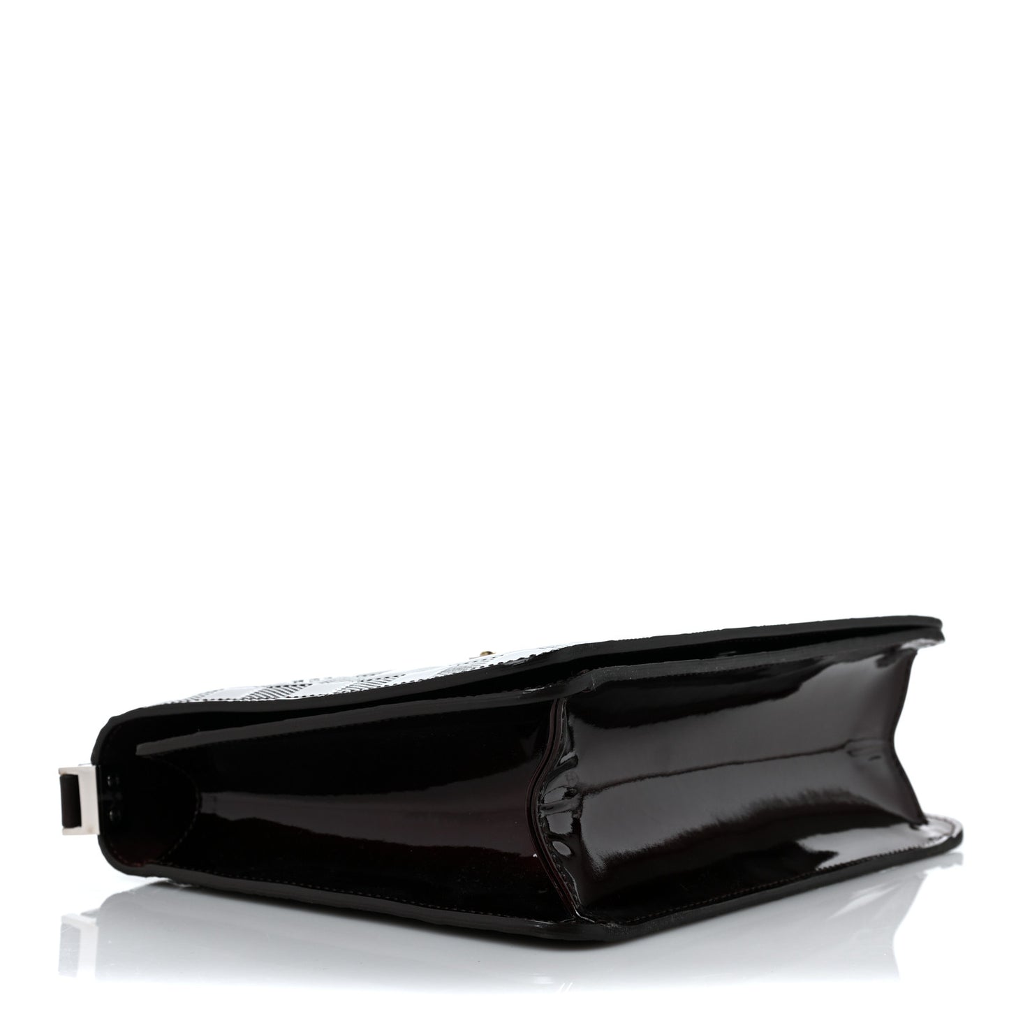 Damier Vernis Cabaret Bag Carmine