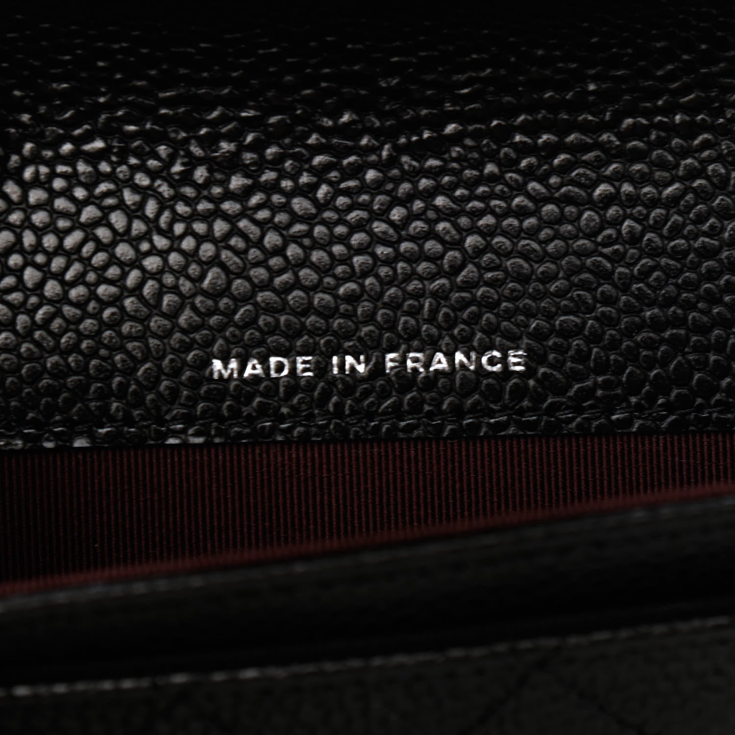 Chanel Caviar Quilted Flap Card Holder Wallet Black 7 of 8