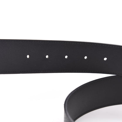 Gucci Textured Calfskin Double G 40mm Belt 85 34 Black 3 of 4