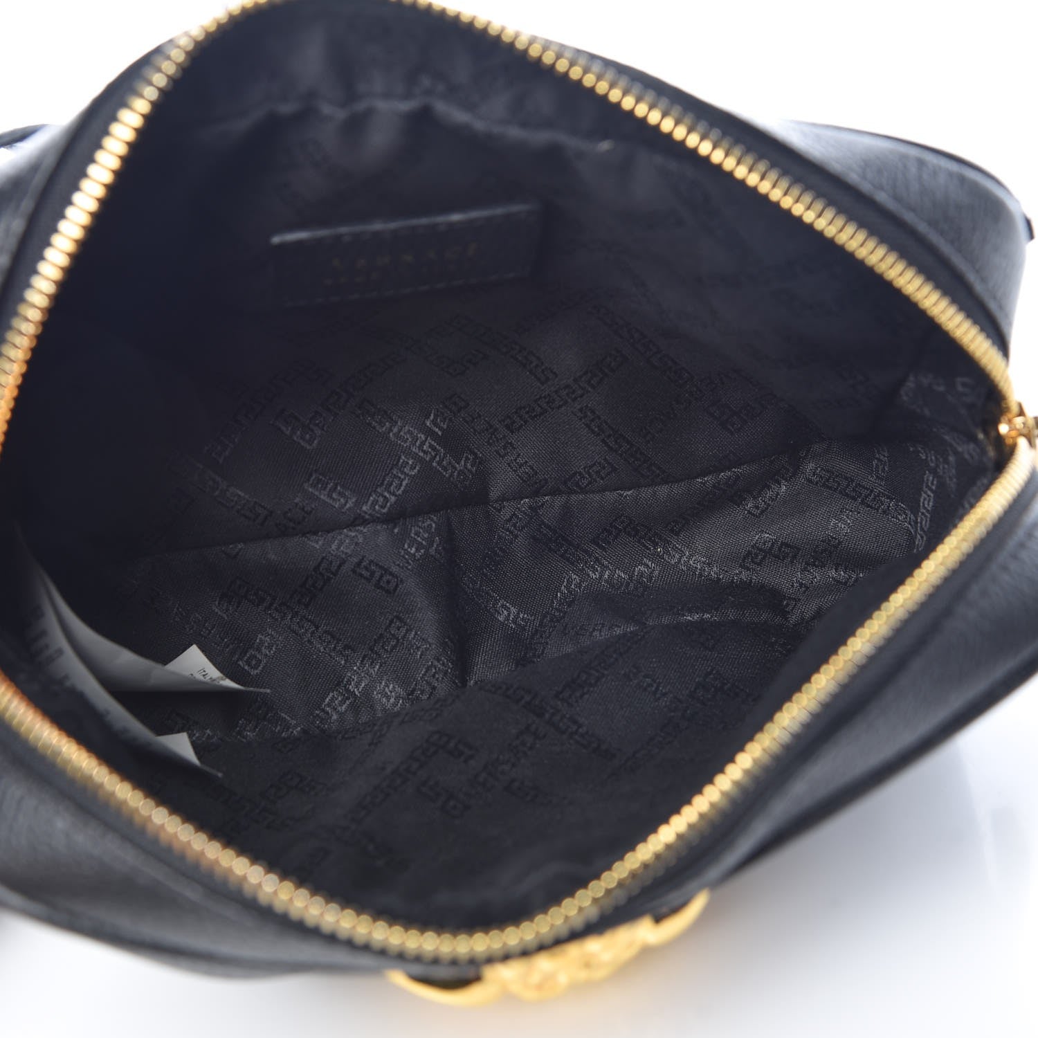 Versace Calfskin Palazzo Belt Bag Black 5 of 9