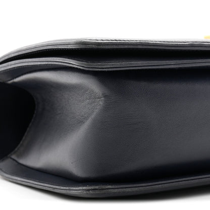 Chanel Lambskin Quilted Medium Boy Flap Navy 9 of 10