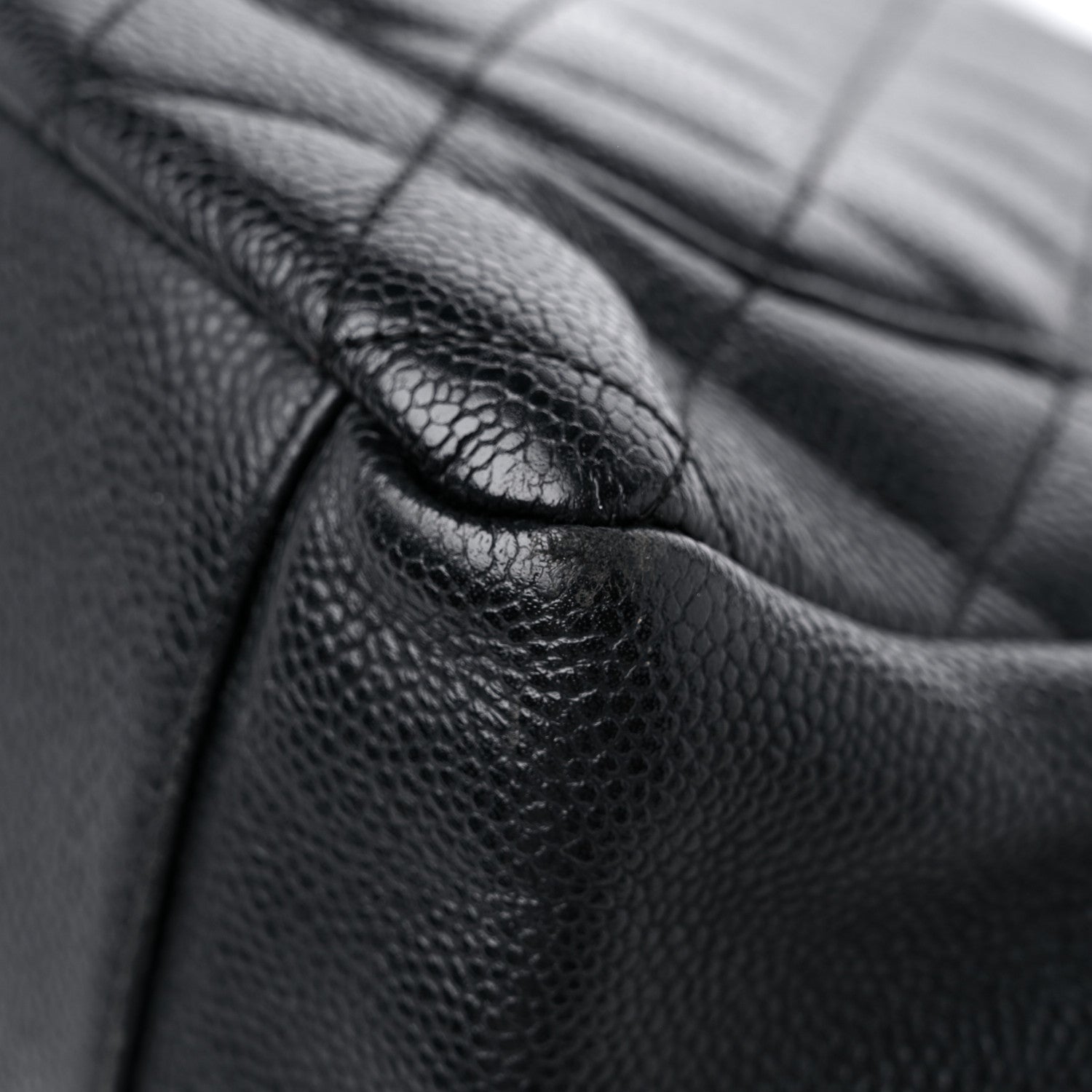 Chanel Caviar Quilted Grand Shopping Tote GST Black 11 of 16