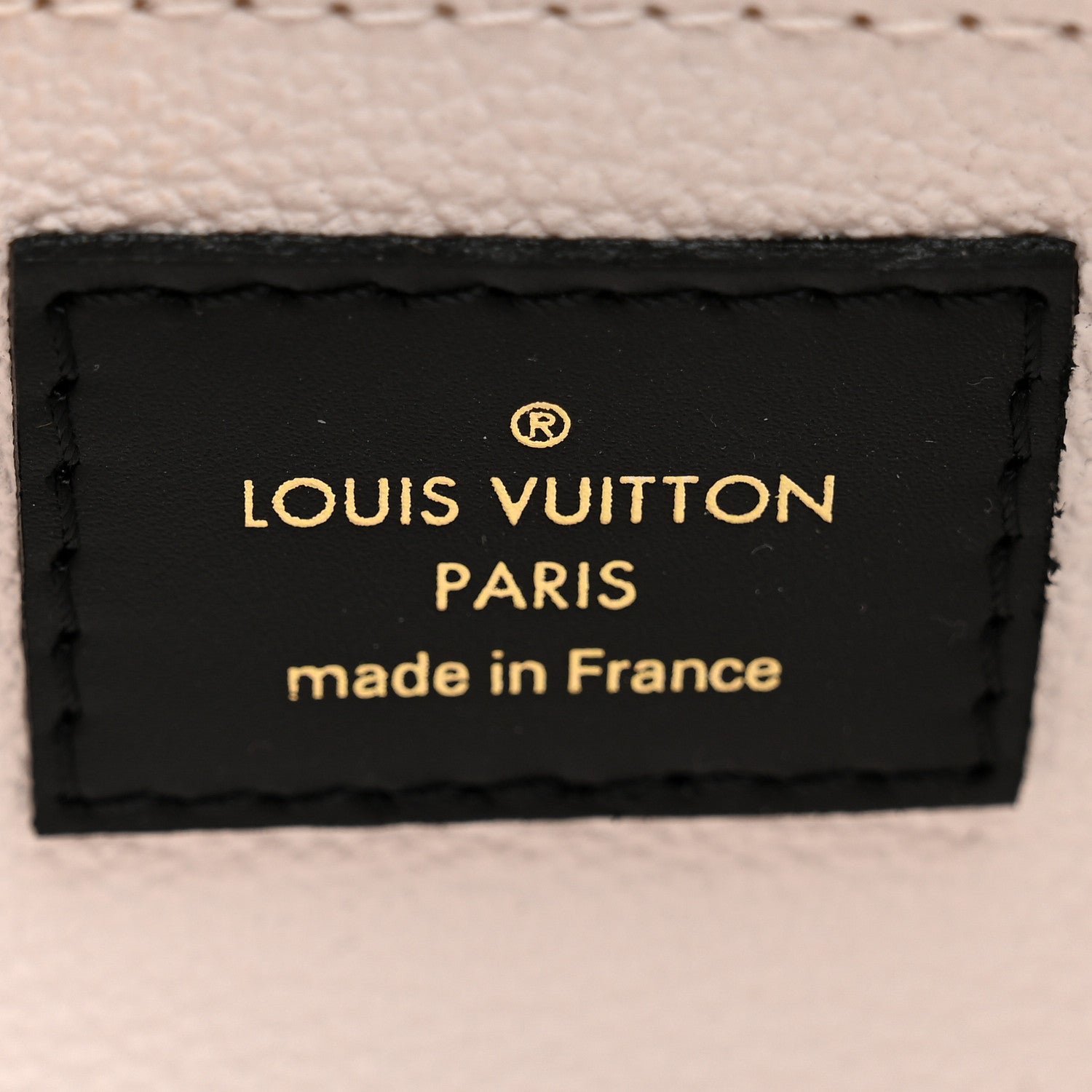Louis Vuitton Monogram Giant Crafty Cosmetic Pouch Creme Caramel 6 of 7