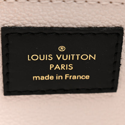 Louis Vuitton Monogram Giant Crafty Cosmetic Pouch Creme Caramel 6 of 7