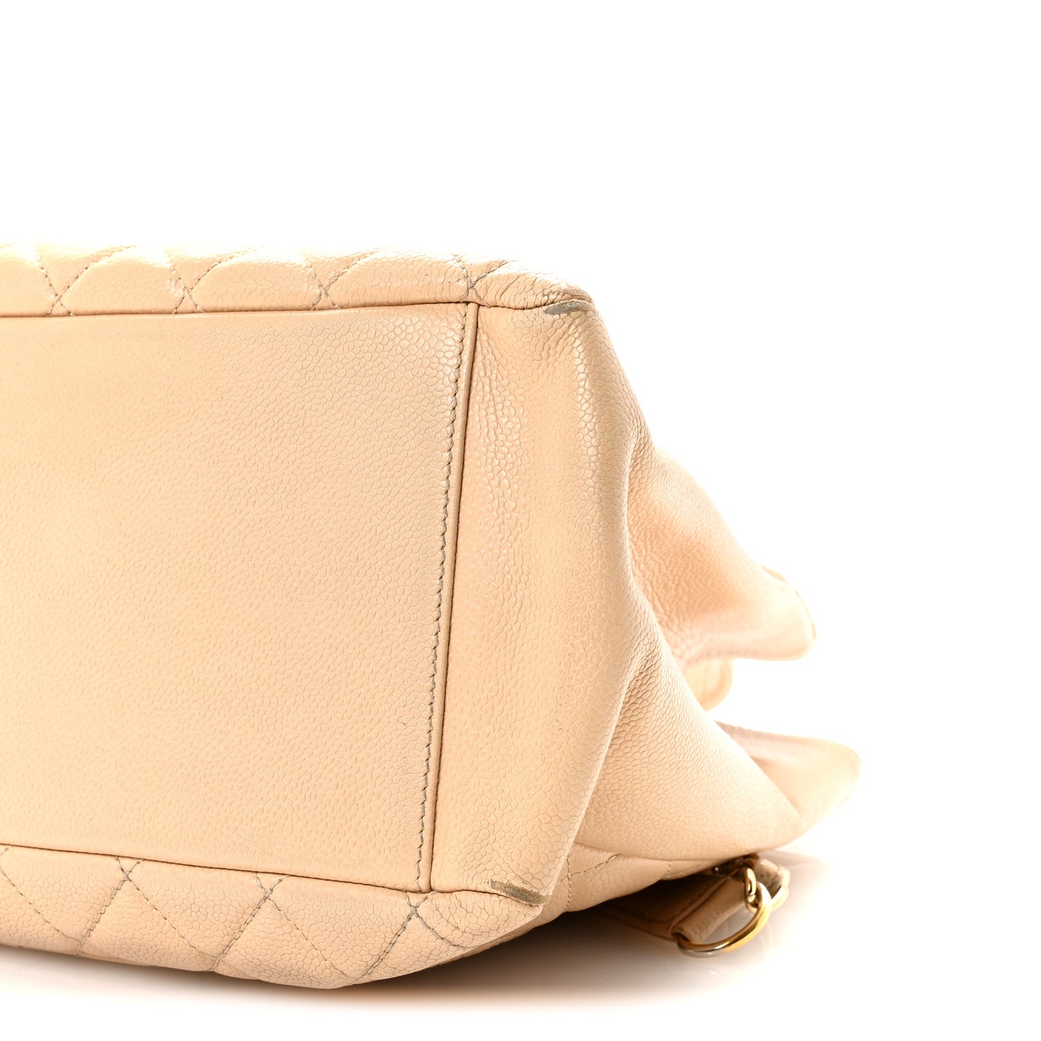 Chanel Caviar Quilted Grand Shopping Tote GST Beige Clair 10 of 10