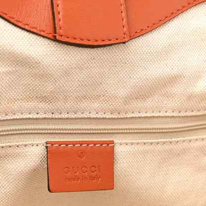 Gucci Monogram Medium Sukey Tote Orange 11 of 13