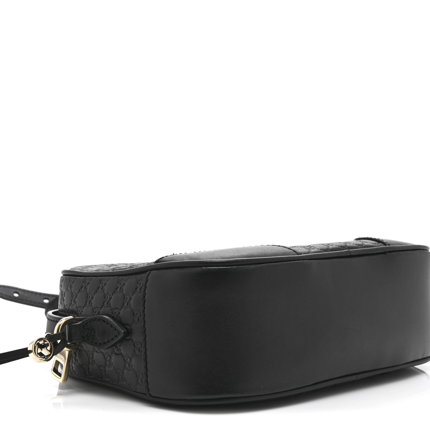Gucci Microguccissima Mini Bree Messenger Bag Black 10 of 11