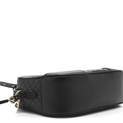 Gucci Microguccissima Mini Bree Messenger Bag Black 10 of 11