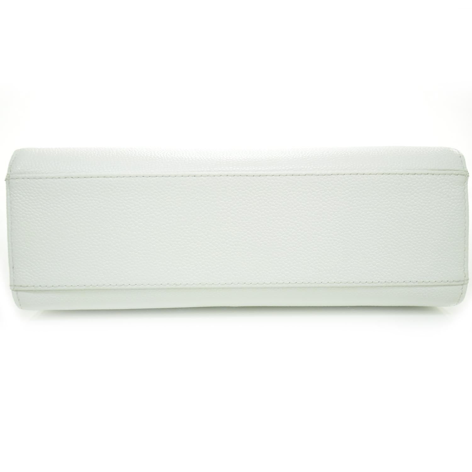 Chanel Caviar Kelly Flap Bag White 5 of 11